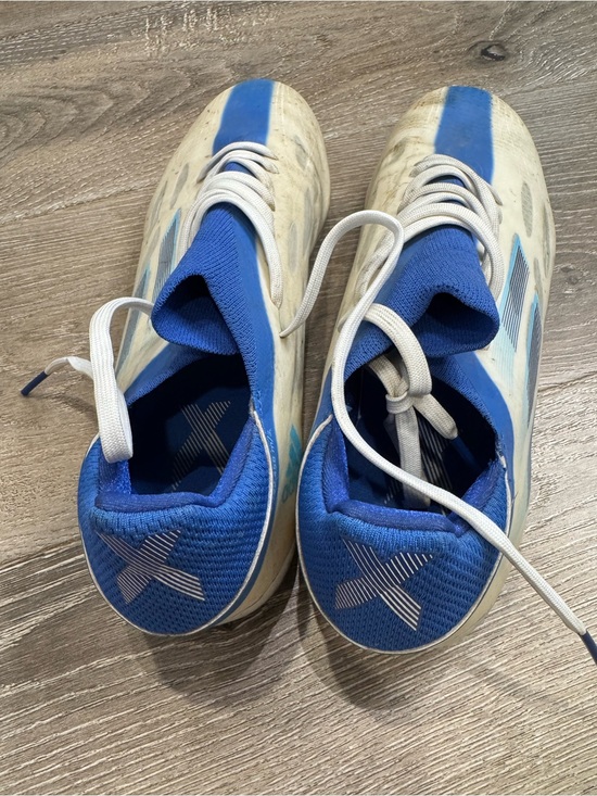 adidas Blue Athletic Soccer Cleats Shoe Interior - Deep Blue